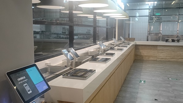 戈子科技自選餐廳稱(chēng)重結(jié)算系統(tǒng) 助力企業(yè)建設(shè)智慧食堂