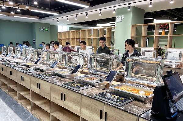 智慧食堂解決方案助力餐飲智能化升級(jí)! 智慧食堂解決方案助力餐飲智能化升級(jí)!