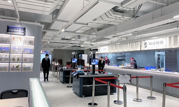 智慧食堂結算臺 智慧食堂結算臺